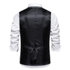 Mens Slim Fit Single Breasted Suit Waistcoat