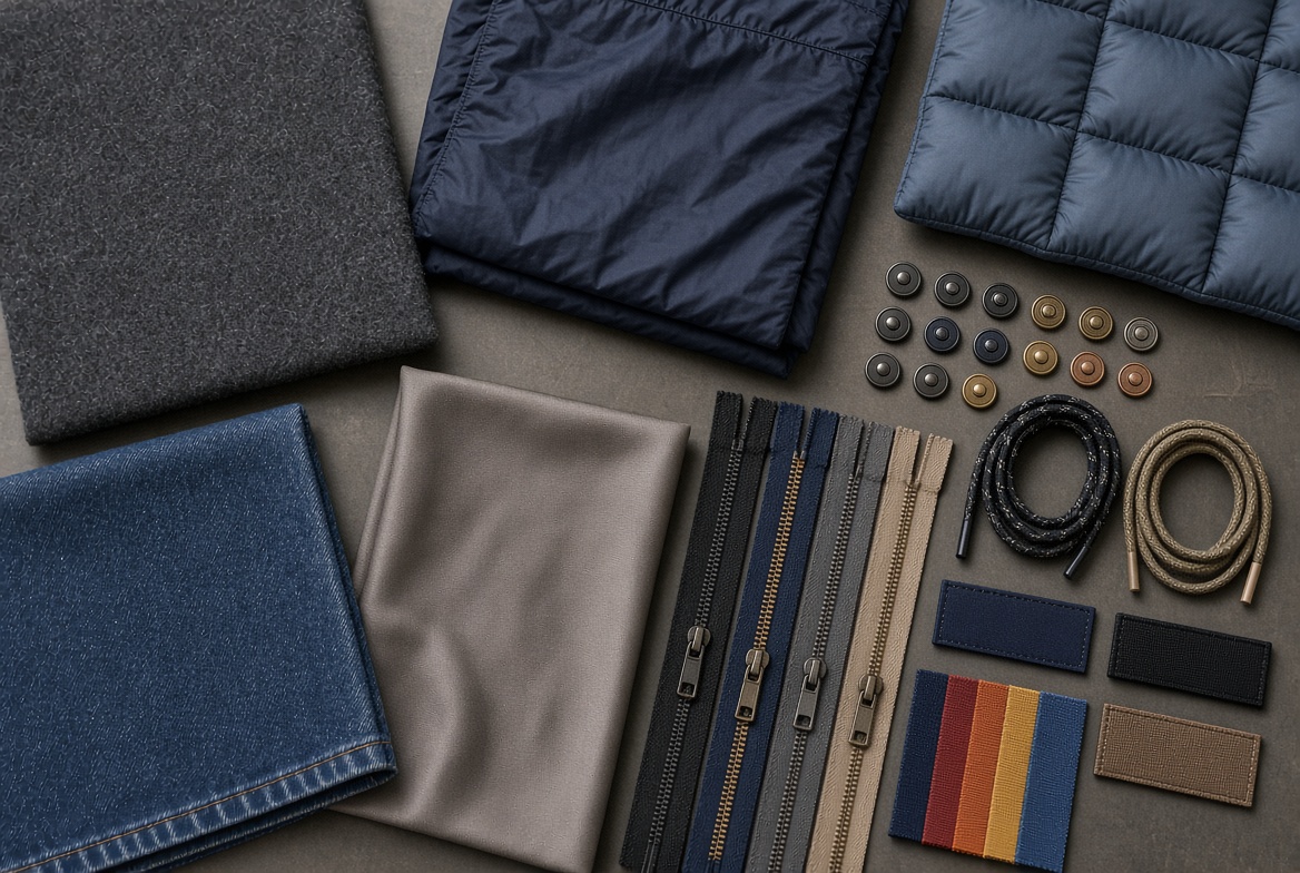 Custom Outerwear Material Details Custom Outerwear Material Details