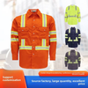 Mens Durable Hi Vis Reflective Polyester Workwear