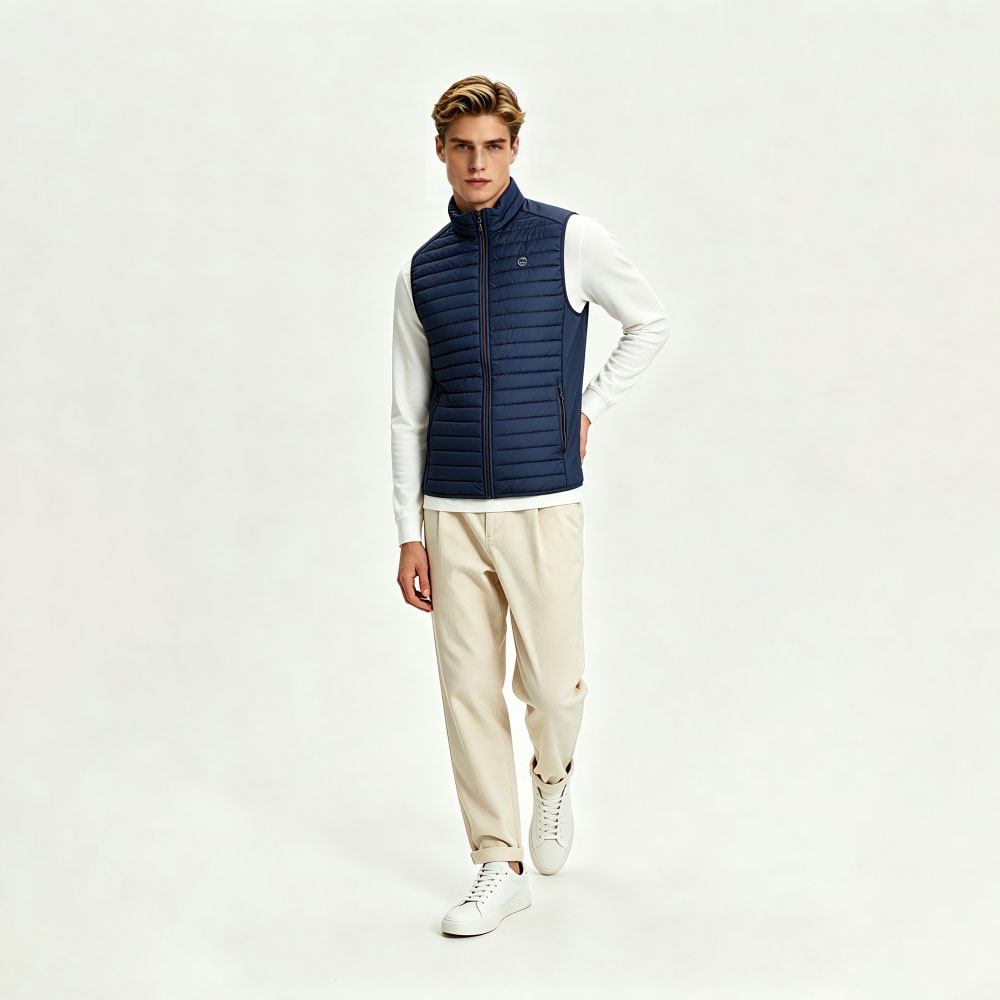 Mens Quilted Gilet Warm Lightweight Body Warmer