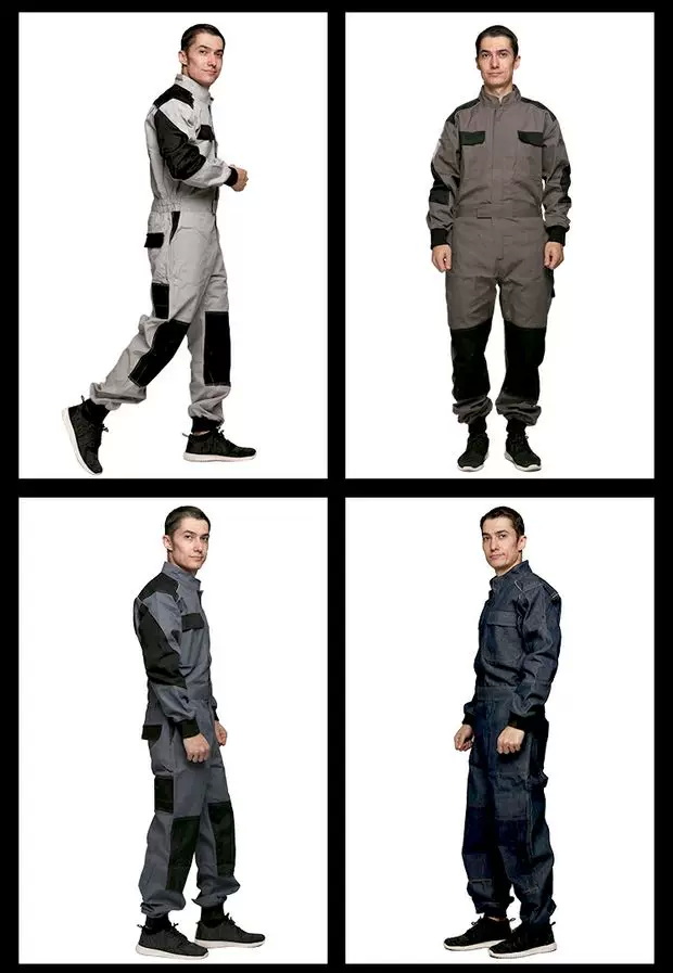 Mens Heavy Duty Cotton Protective Coveralls (4)