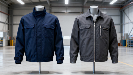 Flame Resistant Jacket And Standard Work Jacket Comparison.jpg