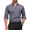 Mens Solid Easy Care Business Commute Shirt