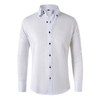 Mens Long Sleeve Slim Fit Smart Casual Shirt