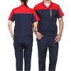 Unisex Summer Breathable Colour Block Work Suit
