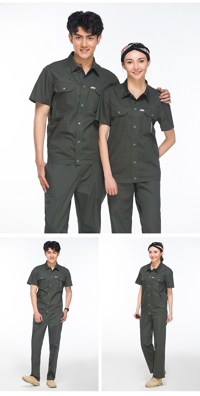 100% Cotton Lightweight Workshop Workwear (9)