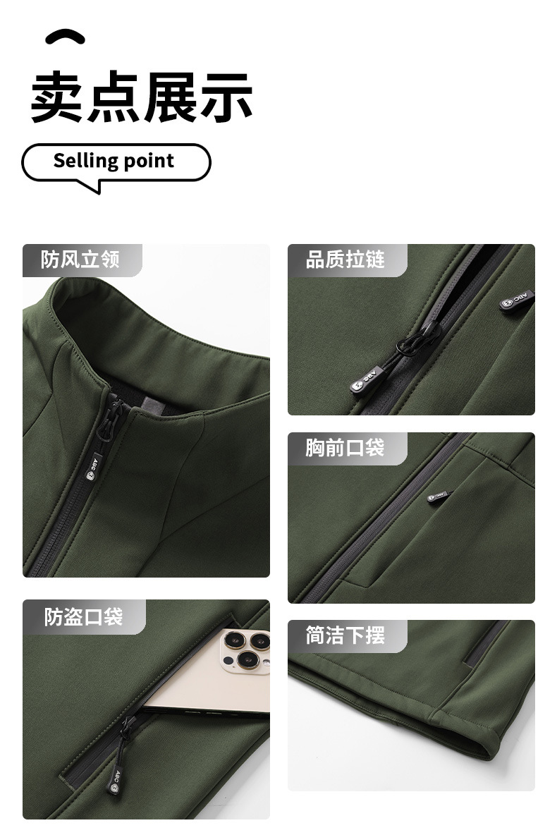 Relaxed-Fit Stand Collar Jacket (2)