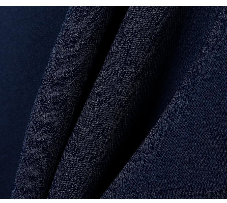 Navy Blue Flight Attendant Professional Suit Workwear (7)