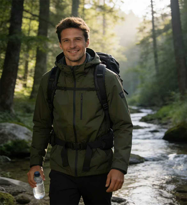 Outdoor windproof jacket