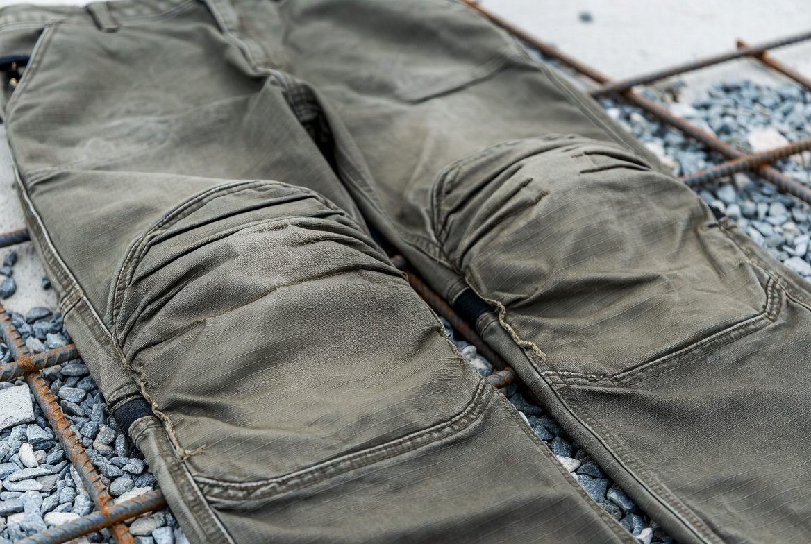 Reinforced Work Pants Fabric Detail