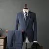 Mens 3 Piece Formal Business Wedding Suit