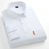 Mens Spring Autumn Cotton Oxford Casual Shirt