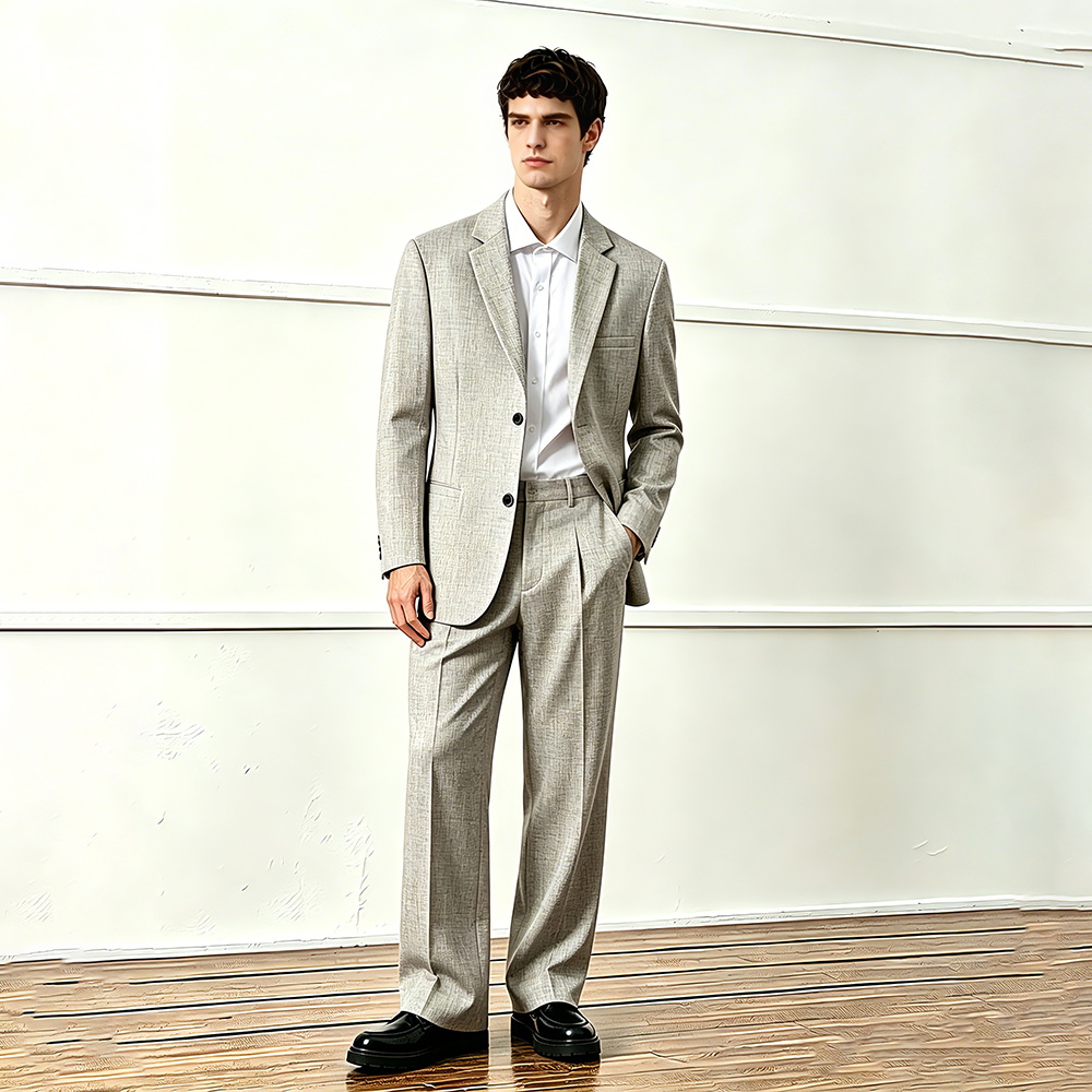 Men's Casual Checked Blazer