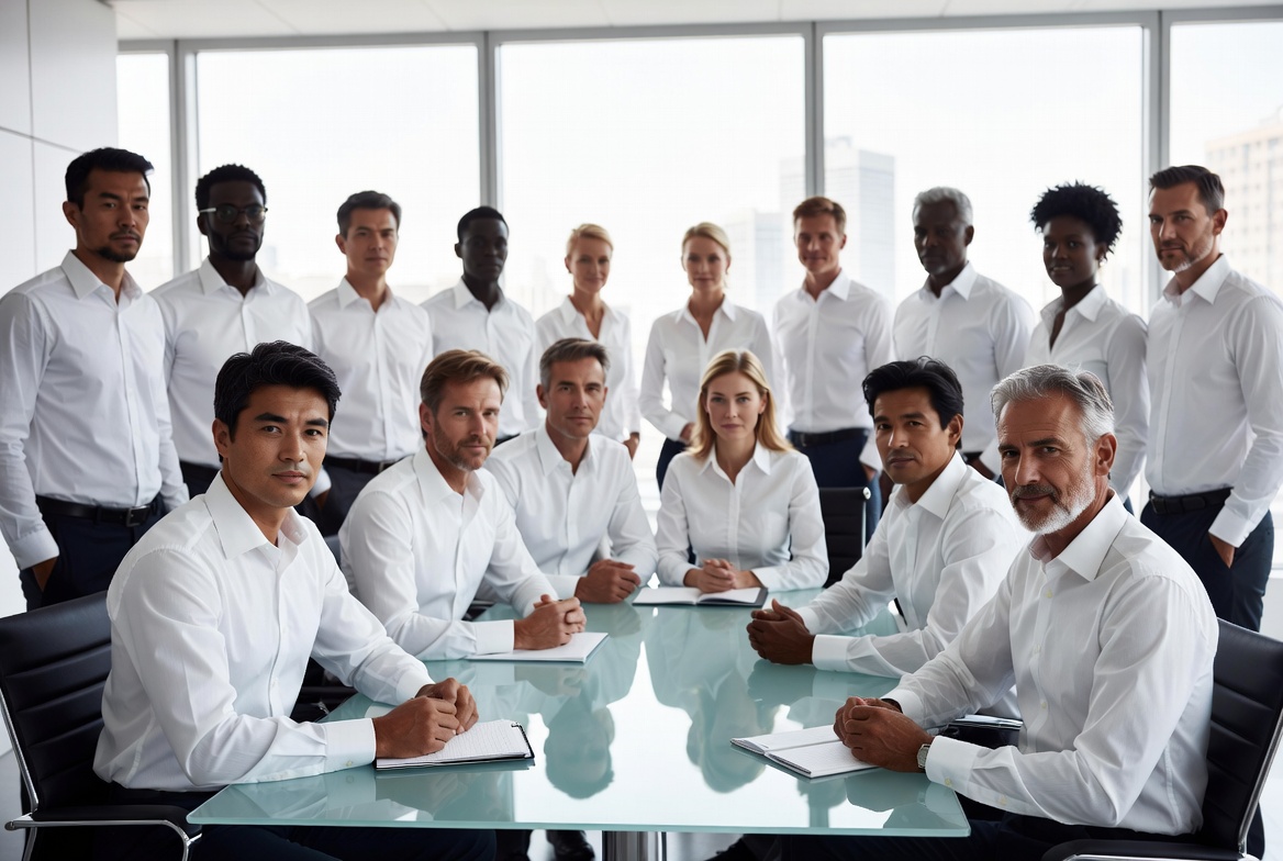 Men's White Shirts For Professional Buyers