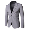 Men's Slim-Fit Single-Breasted Casual Thickened Blazer