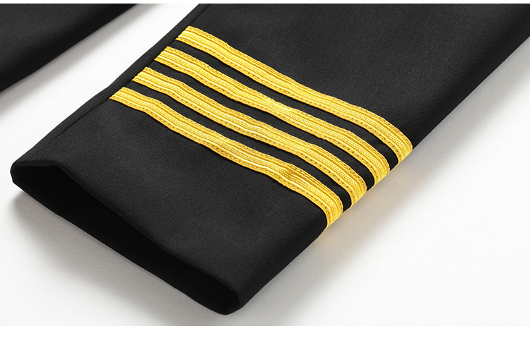 Mens Aviation Pilot Captain Uniform Suit (1)