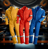 Mens Breathable Cotton Reflective Work Coveralls