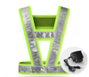 LED Flashing Reflective Patrol Safety Vest