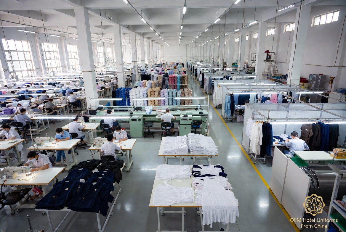 OEM Hotel Uniform Manufacturing In China