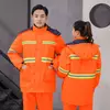 Winter Reflective Sanitation Workwear Set