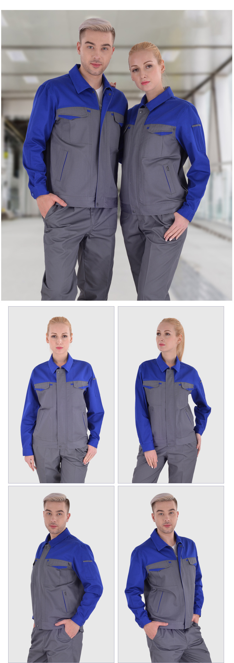 Mens High Vis Winter Workwear Uniform Set (4)