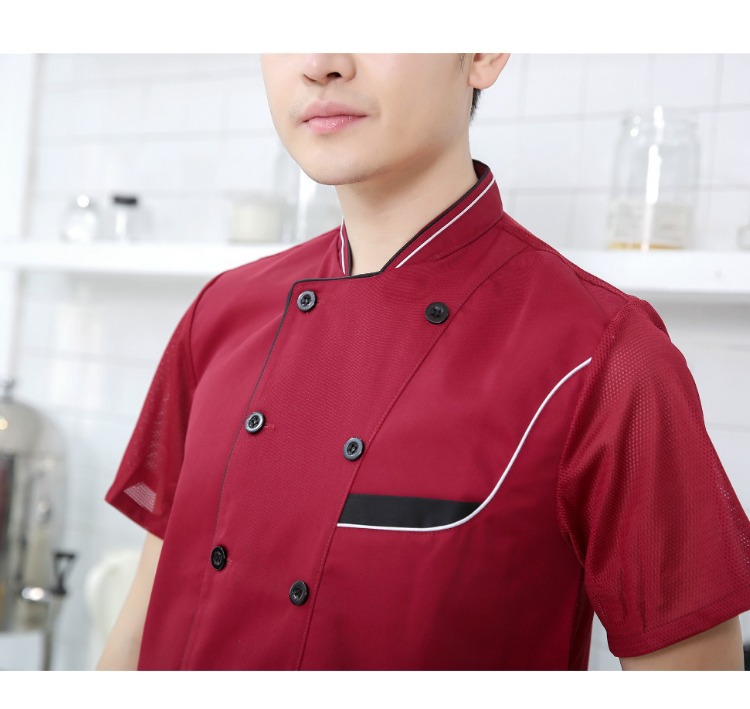 Summer Hotel Staff Chef Coat Wholesale (2)