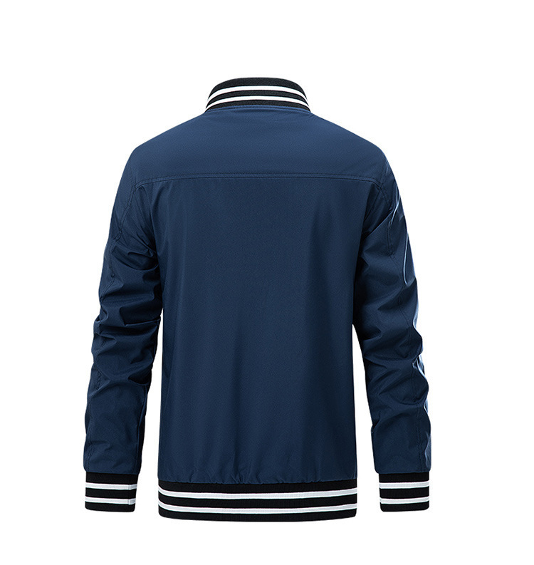 Mens Lightweight Windproof Bomber Windbreaker (5)