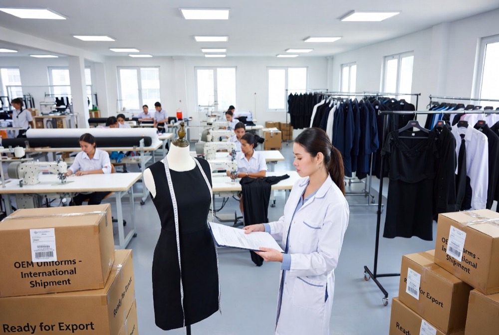OEM Restaurant Uniform Production Overview