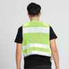 Breathable Checkered Hi Vis Road Safety Vest