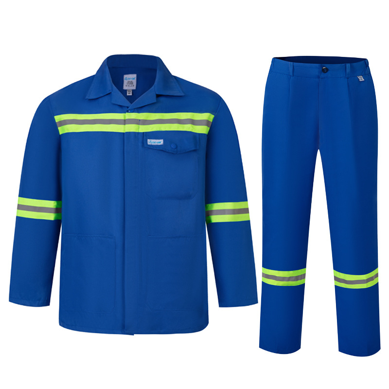Mens Heavy Duty Hi Vis Factory Workwear (9)