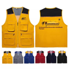 Unisex Custom Logo Breathable Hi Vis Work Vest