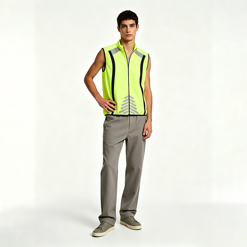 Unisex Breathable Hi Vis Sports Safety Vest