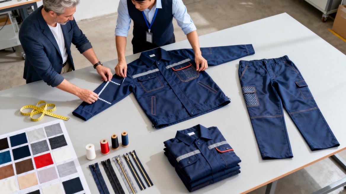 OEM Workwear Sample And Quality Review OEM Workwear Sample And Quality Review