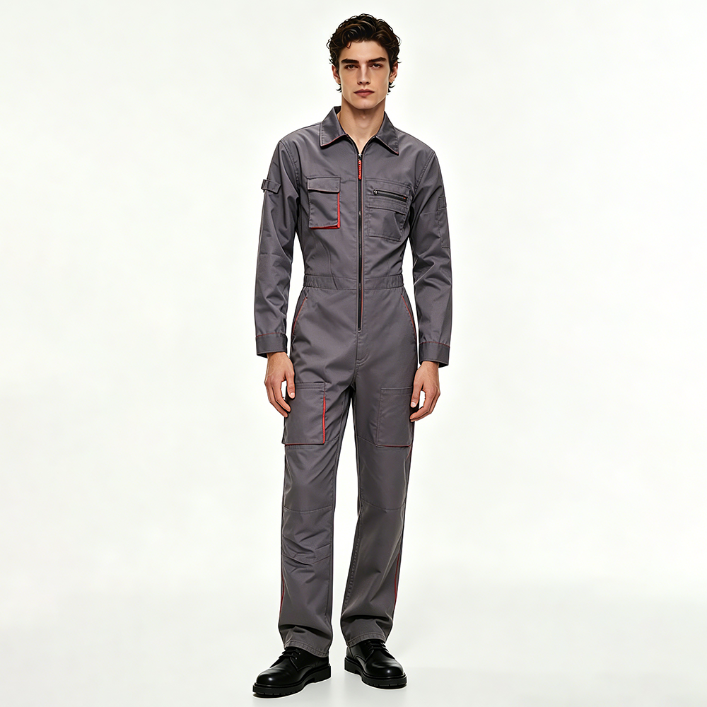 Mens Heavy Duty Multi Pocket Bib Coveralls