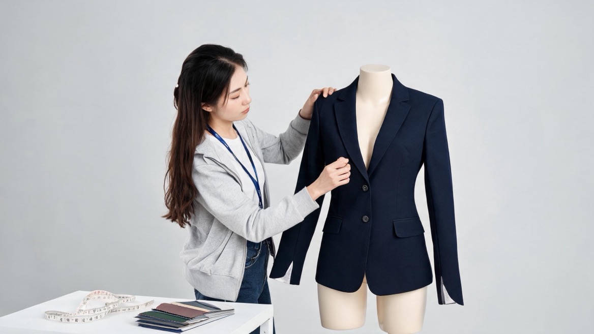 Women Blazer Quality Inspection Women Blazer Quality Inspection