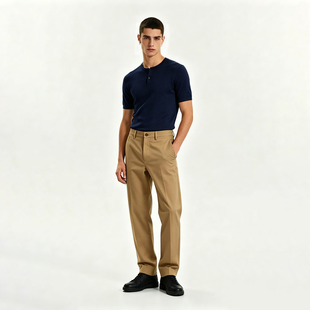Summer Lightweight Drape Slim Fit Dress Pants