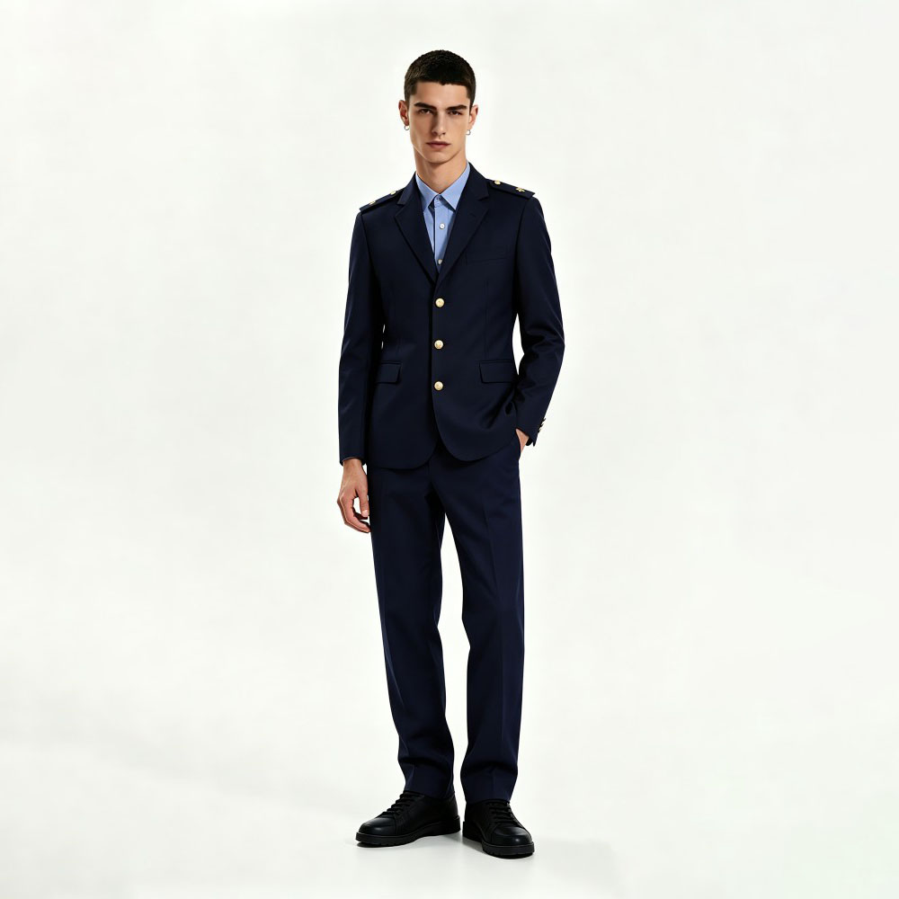 Spring Autumn Railway Transit Staff Suit Set