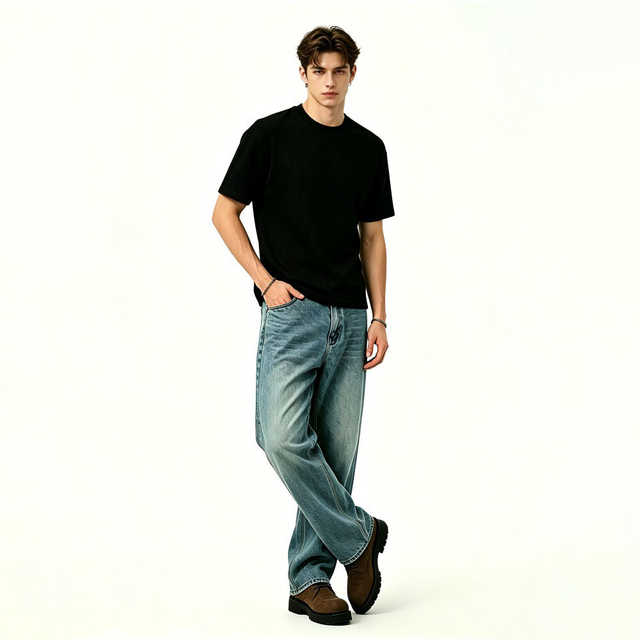 Men's 100% Cotton Short-Sleeve T-Shirt