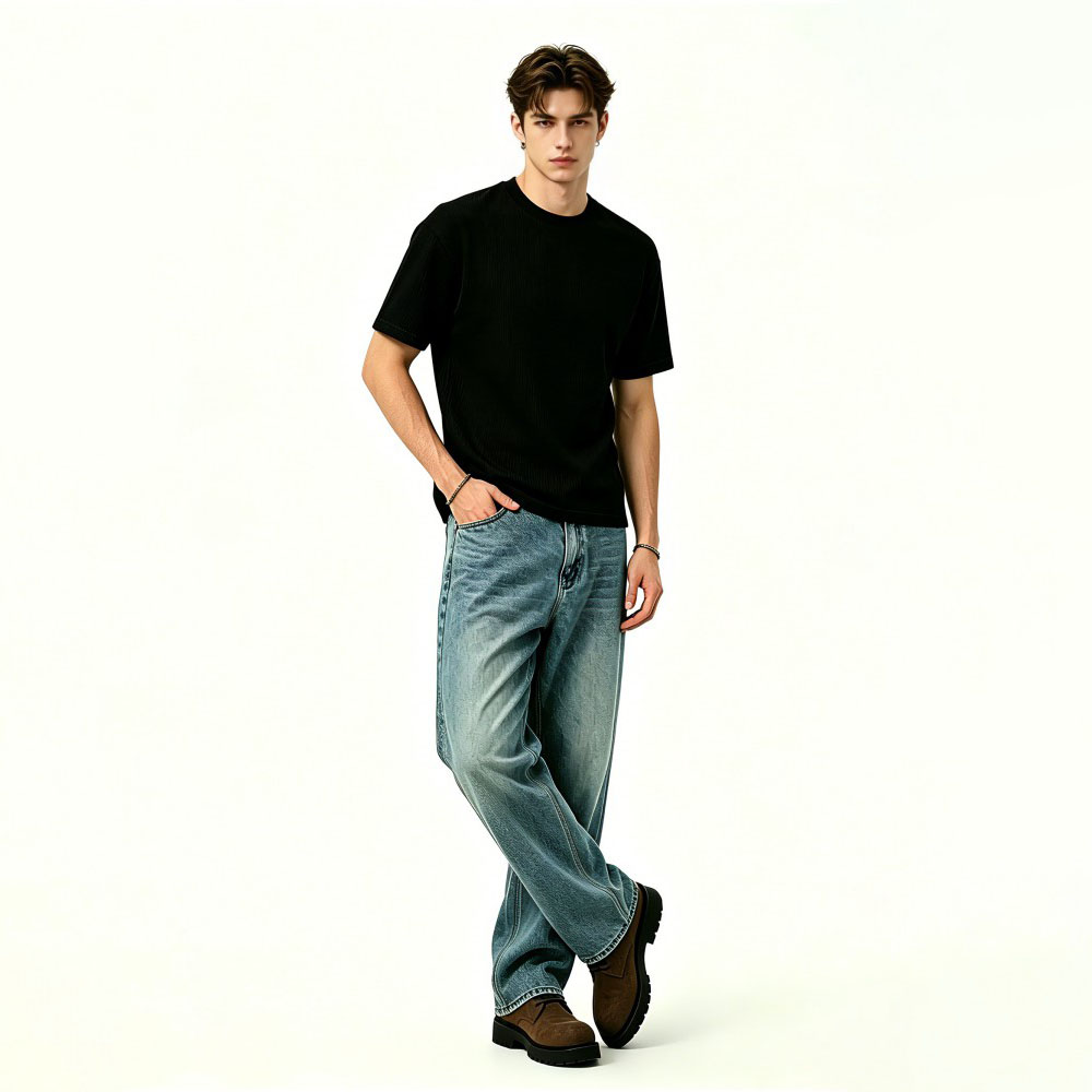 Men's 100% Cotton Short-Sleeve T-Shirt