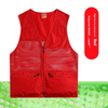 Mens Summer Mesh Custom Printed Work Vest