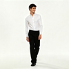Mens Long Sleeve Slim Fit Smart Casual Shirt