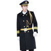 Multi Pocket Warm Double Breasted Hotel Airport Work Coat