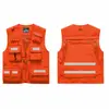 Multi Pocket Reflective Vest