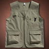 Multi Pocket Work Vest with Logo Printing