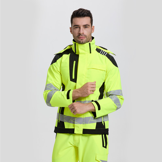 Hi Vis Yellow Outdoor Workwear Set