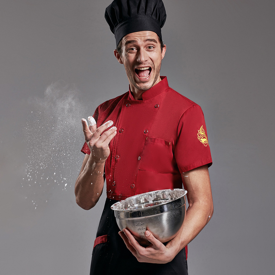 Men's Short Sleeve Chef's Workwear