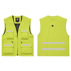 Fluorescent Work Vest with 3D Pockets