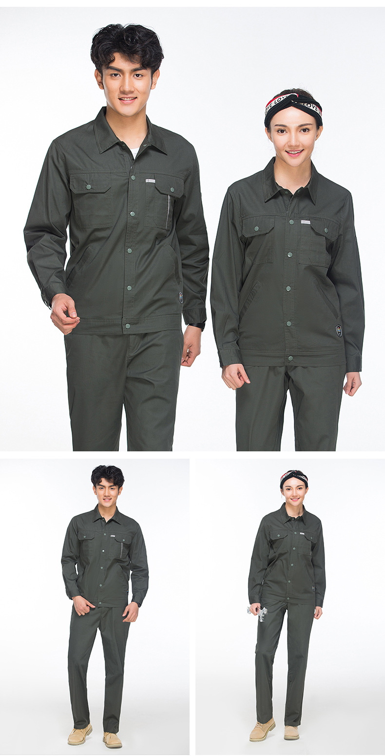 100% Cotton Lightweight Workshop Workwear (13)