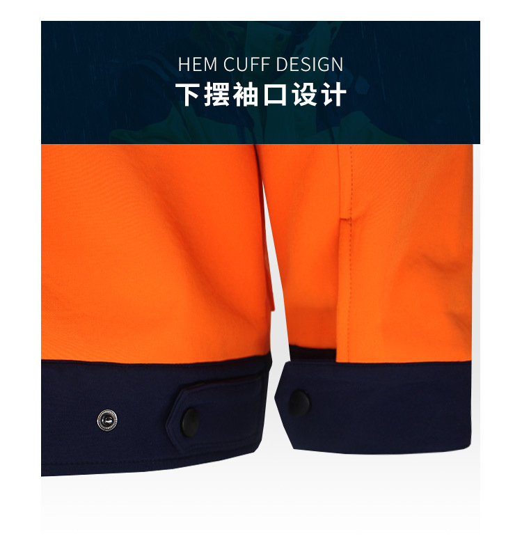 Orange Reflective Safety Workwear Set (14)