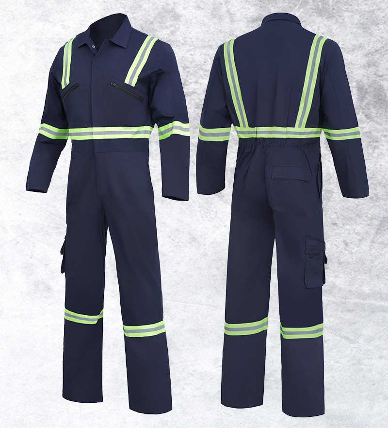 Men's Poly-Cotton Coverall Set (4)